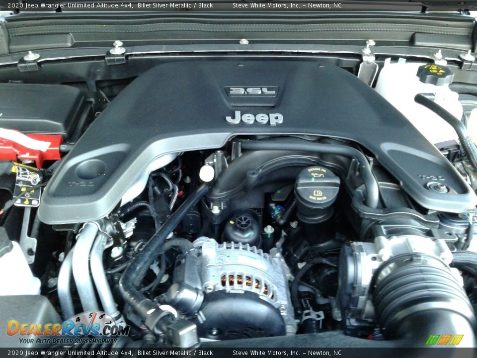 2020 Jeep Wrangler Unlimited Altitude 4x4 Billet Silver Metallic / Black Photo #26