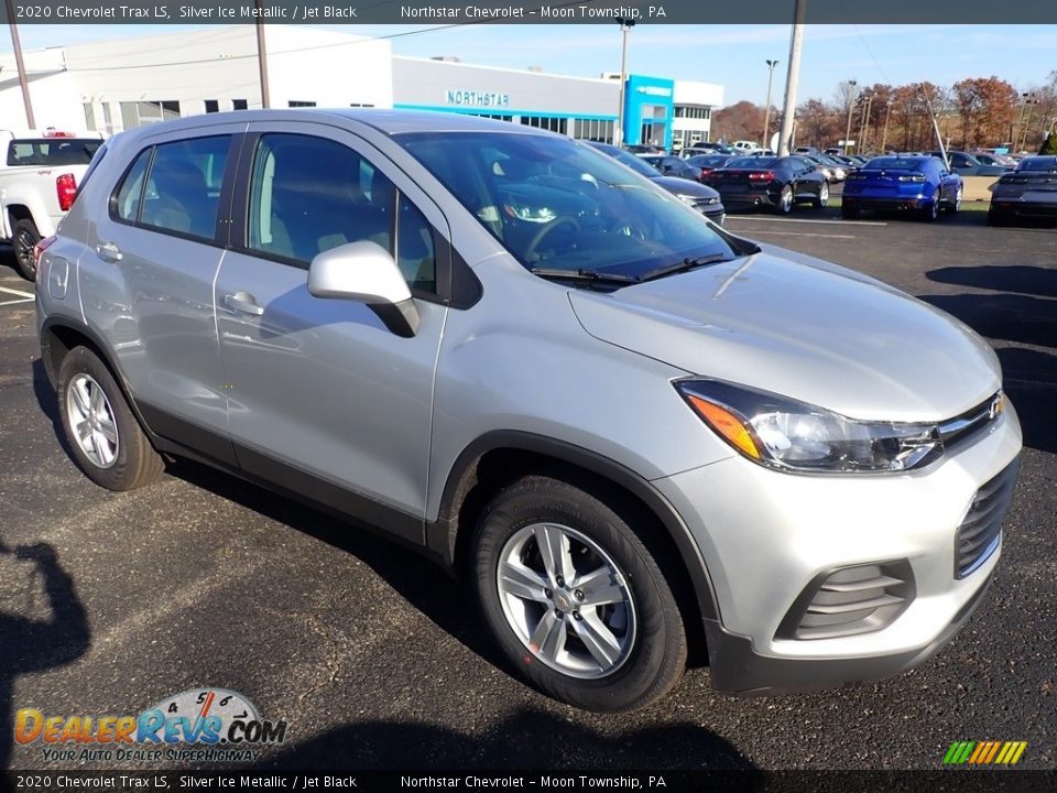 2020 Chevrolet Trax LS Silver Ice Metallic / Jet Black Photo #7
