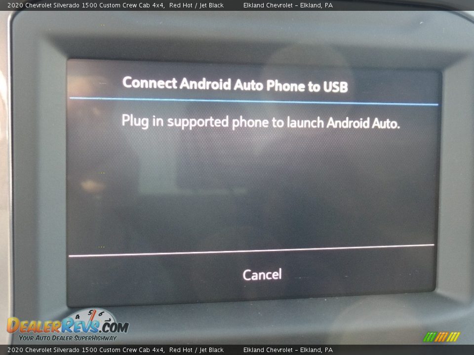 2020 Chevrolet Silverado 1500 Custom Crew Cab 4x4 Red Hot / Jet Black Photo #30