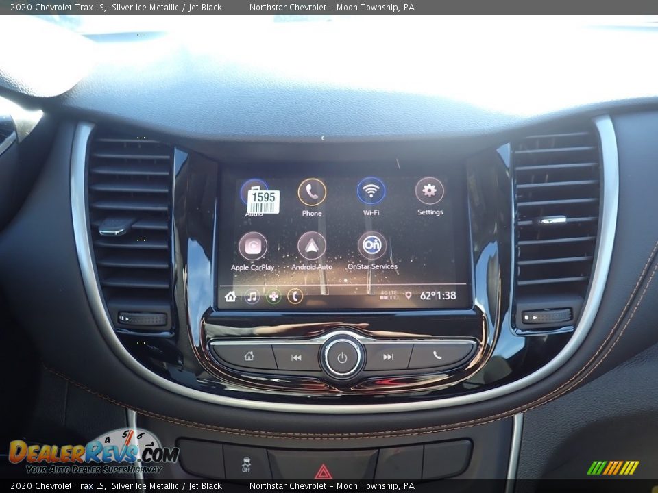 2020 Chevrolet Trax LS Silver Ice Metallic / Jet Black Photo #17