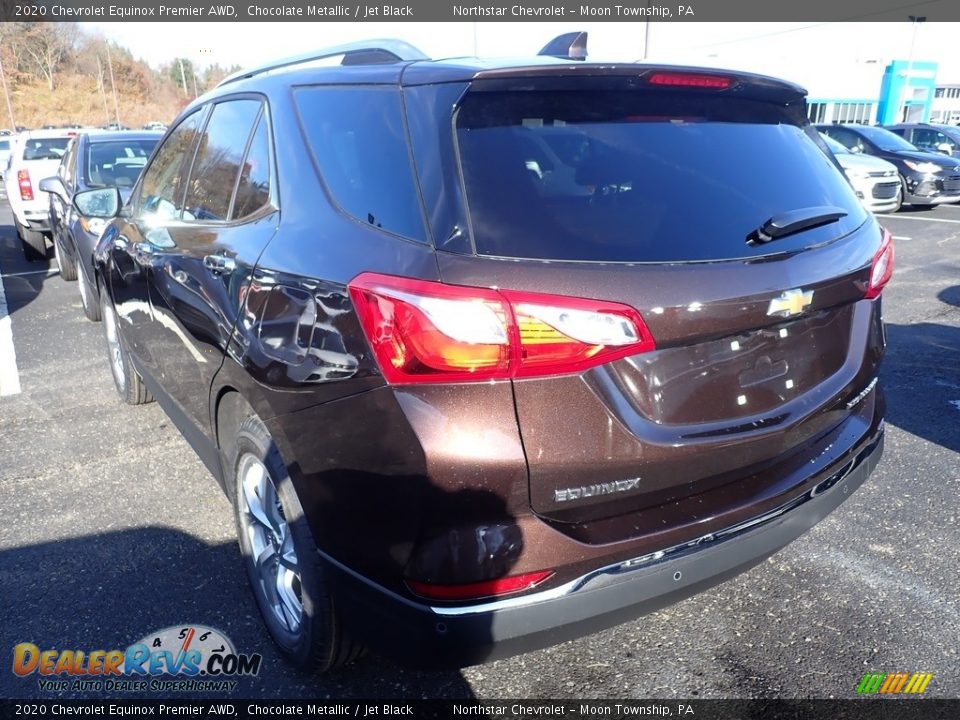 2020 Chevrolet Equinox Premier AWD Chocolate Metallic / Jet Black Photo #3