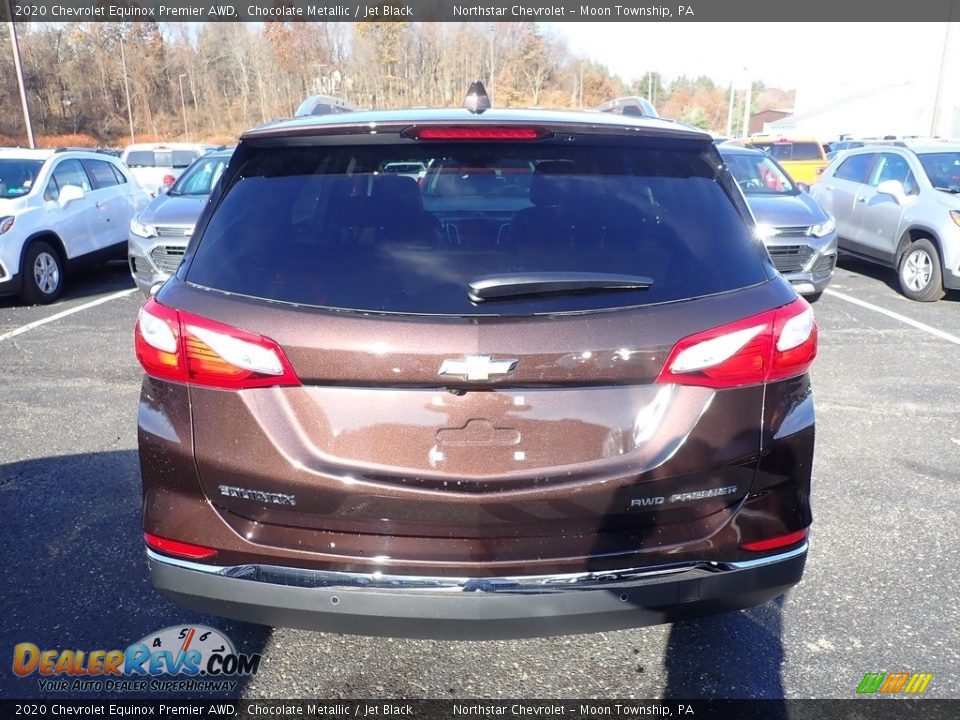 2020 Chevrolet Equinox Premier AWD Chocolate Metallic / Jet Black Photo #4