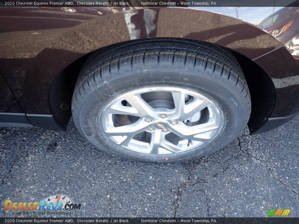 2020 Chevrolet Equinox Premier AWD Chocolate Metallic / Jet Black Photo #8