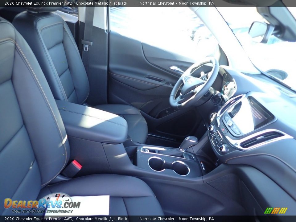 2020 Chevrolet Equinox Premier AWD Chocolate Metallic / Jet Black Photo #9