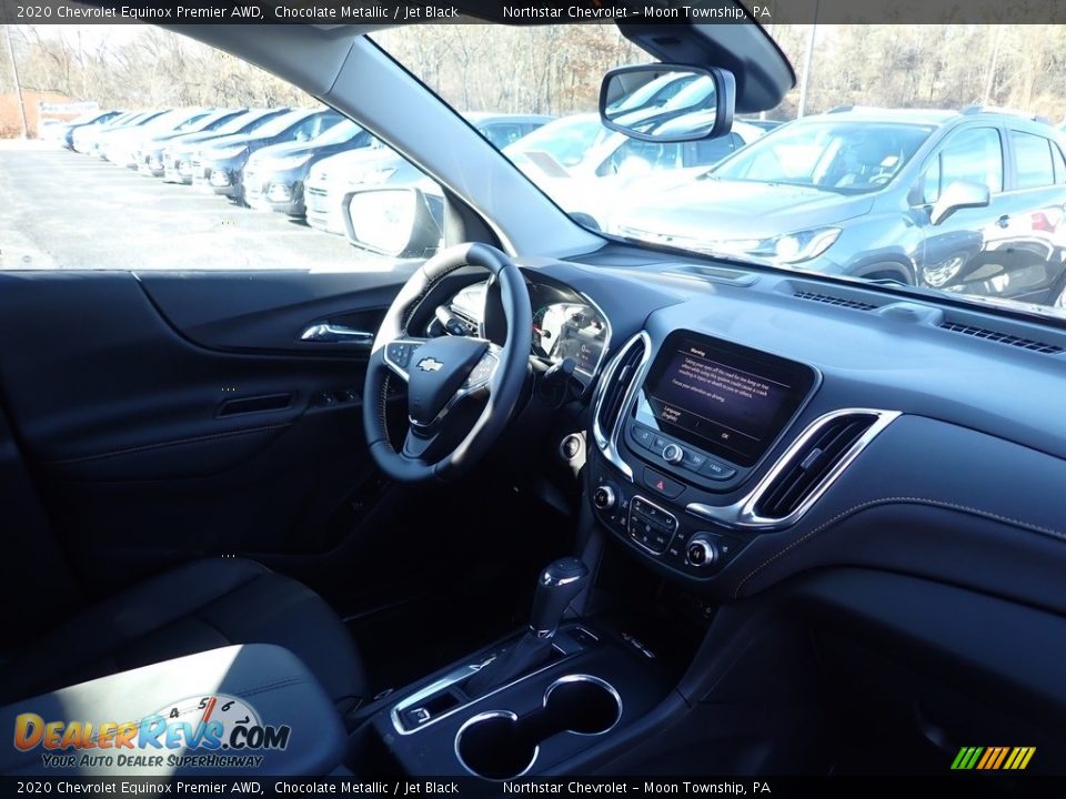 2020 Chevrolet Equinox Premier AWD Chocolate Metallic / Jet Black Photo #10
