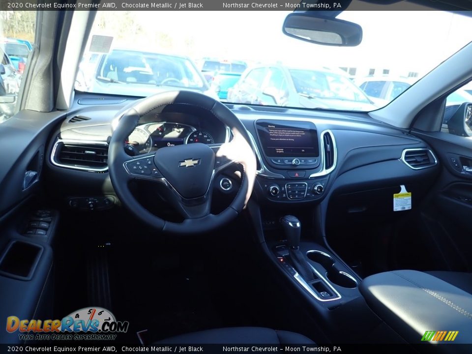 2020 Chevrolet Equinox Premier AWD Chocolate Metallic / Jet Black Photo #12