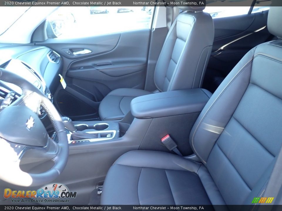2020 Chevrolet Equinox Premier AWD Chocolate Metallic / Jet Black Photo #14