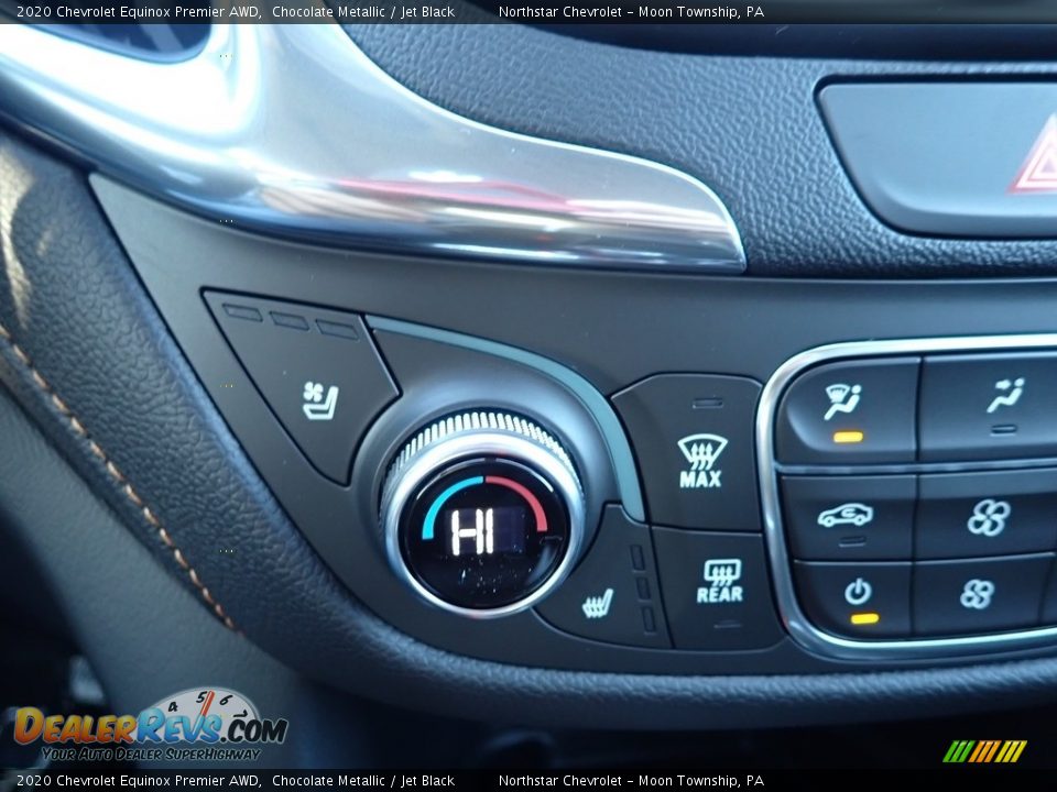 2020 Chevrolet Equinox Premier AWD Chocolate Metallic / Jet Black Photo #18