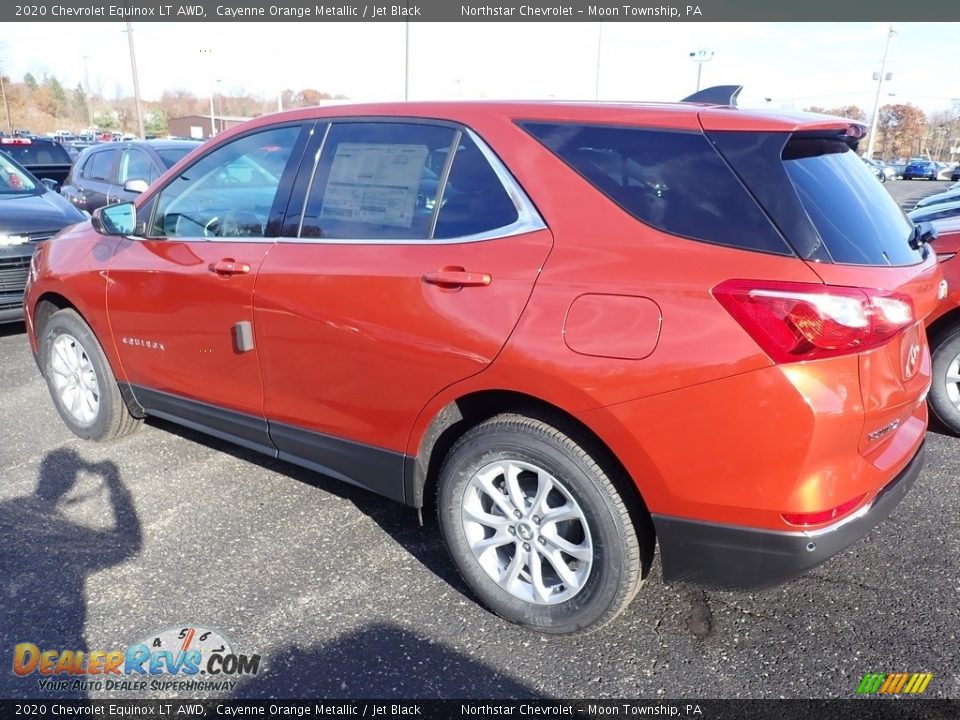 2020 Chevrolet Equinox LT AWD Cayenne Orange Metallic / Jet Black Photo #3