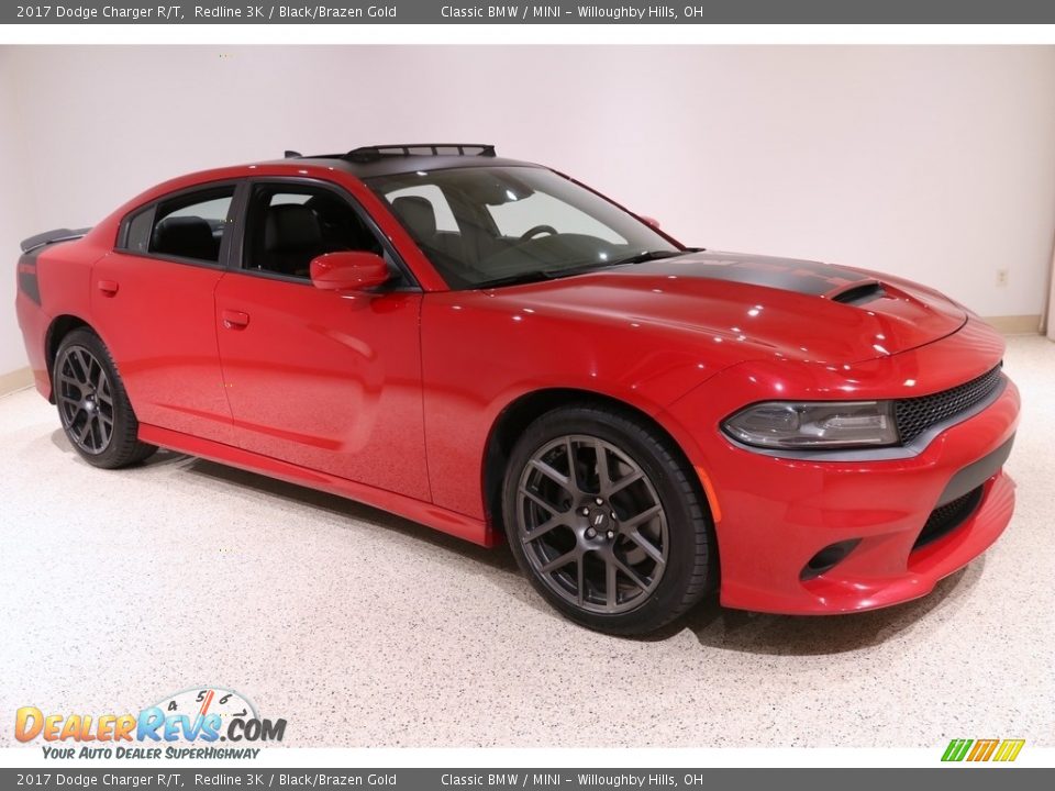 2017 Dodge Charger R/T Redline 3K / Black/Brazen Gold Photo #1