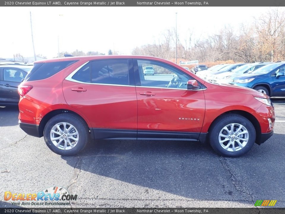 2020 Chevrolet Equinox LT AWD Cayenne Orange Metallic / Jet Black Photo #6