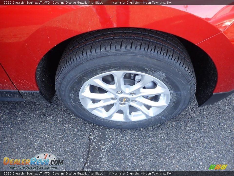 2020 Chevrolet Equinox LT AWD Cayenne Orange Metallic / Jet Black Photo #8