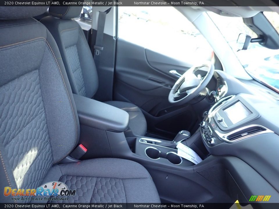 2020 Chevrolet Equinox LT AWD Cayenne Orange Metallic / Jet Black Photo #9