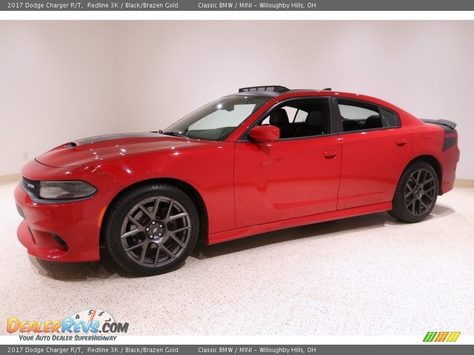 2017 Dodge Charger R/T Redline 3K / Black/Brazen Gold Photo #3