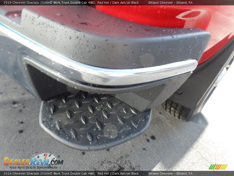 2019 Chevrolet Silverado 2500HD Work Truck Double Cab 4WD Red Hot / Dark Ash/Jet Black Photo #11