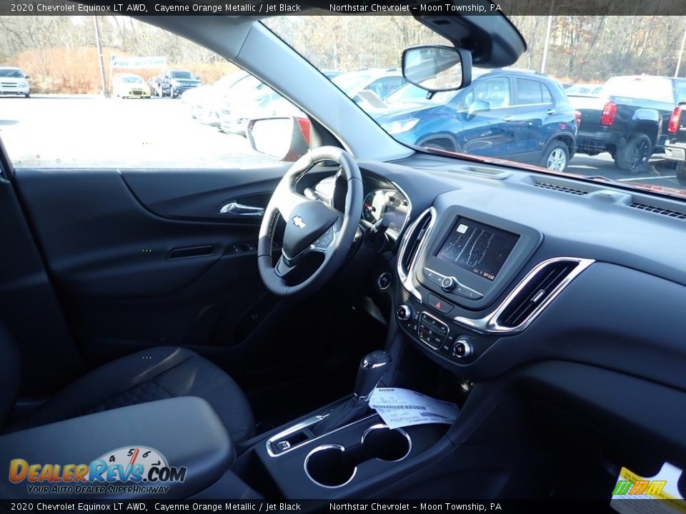 2020 Chevrolet Equinox LT AWD Cayenne Orange Metallic / Jet Black Photo #10