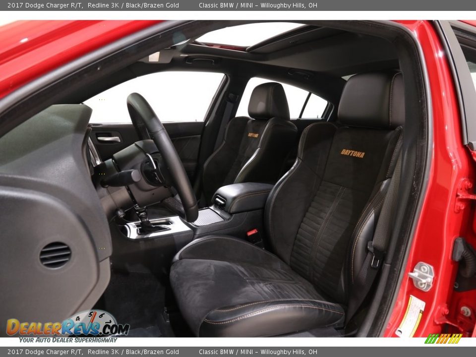 2017 Dodge Charger R/T Redline 3K / Black/Brazen Gold Photo #5