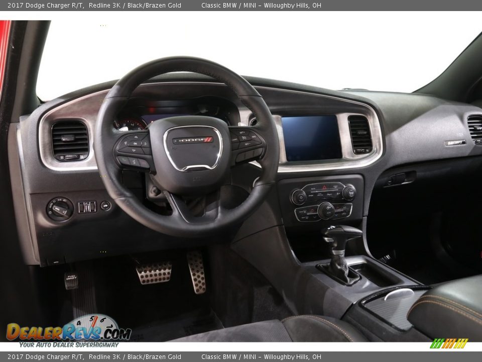 2017 Dodge Charger R/T Redline 3K / Black/Brazen Gold Photo #6
