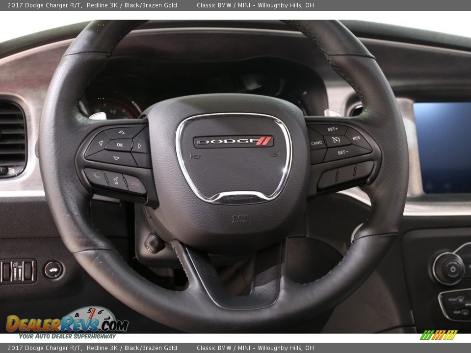 2017 Dodge Charger R/T Redline 3K / Black/Brazen Gold Photo #7