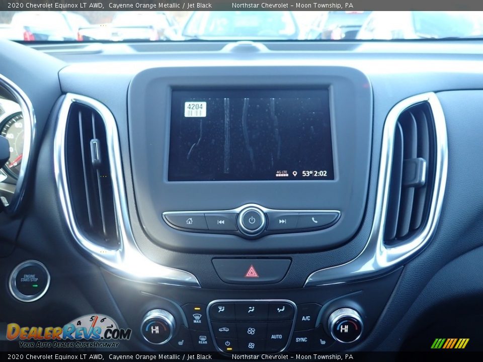 2020 Chevrolet Equinox LT AWD Cayenne Orange Metallic / Jet Black Photo #16
