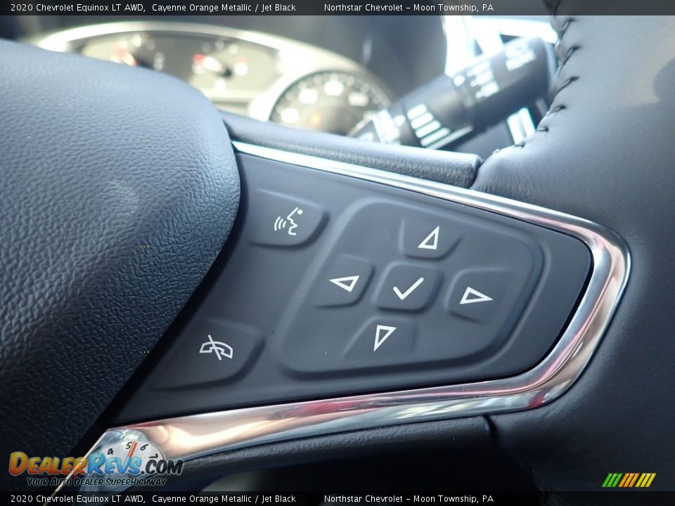 2020 Chevrolet Equinox LT AWD Cayenne Orange Metallic / Jet Black Photo #18
