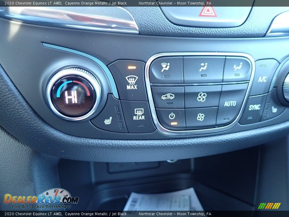 2020 Chevrolet Equinox LT AWD Cayenne Orange Metallic / Jet Black Photo #20