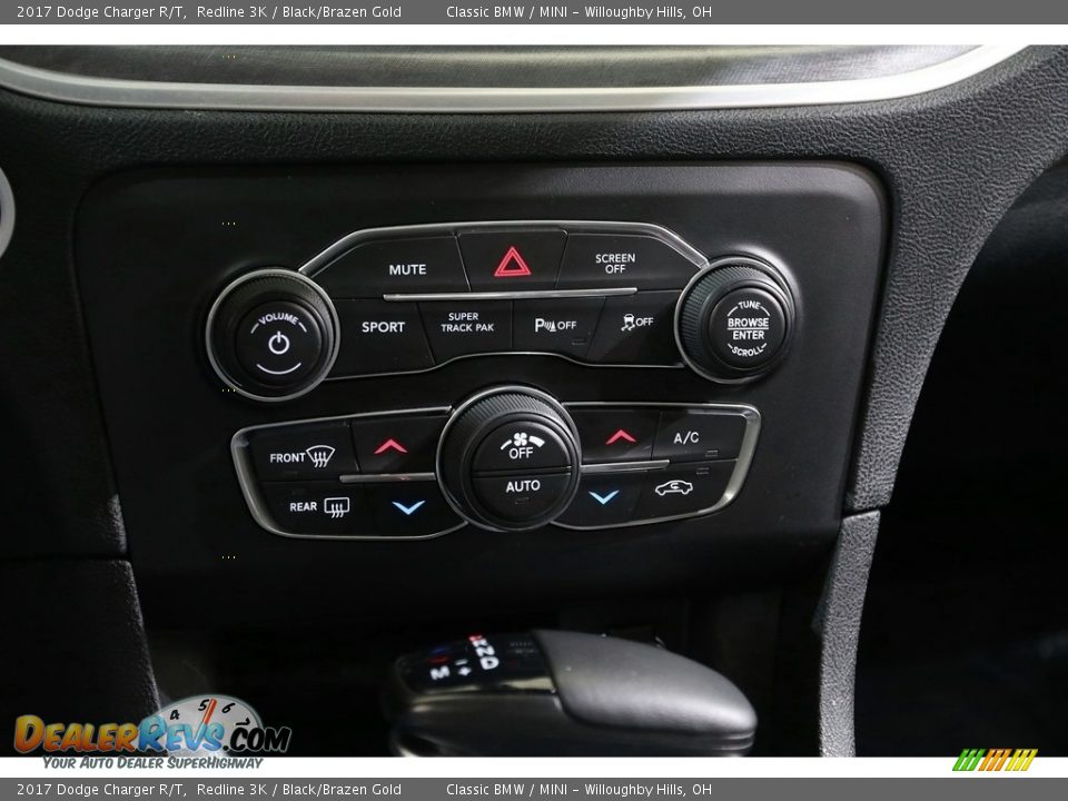 2017 Dodge Charger R/T Redline 3K / Black/Brazen Gold Photo #16