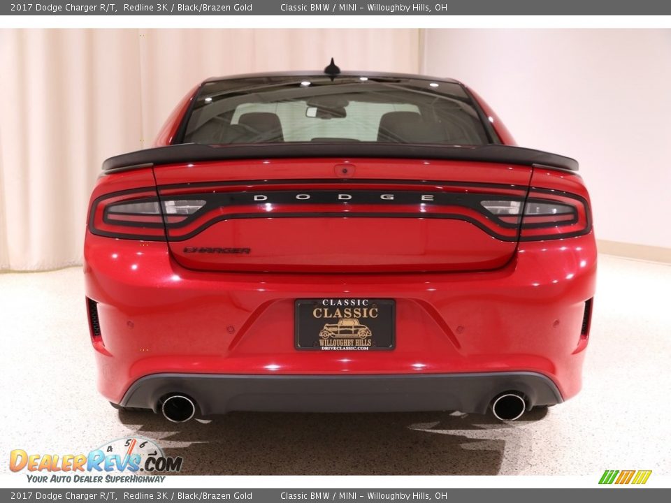 2017 Dodge Charger R/T Redline 3K / Black/Brazen Gold Photo #22