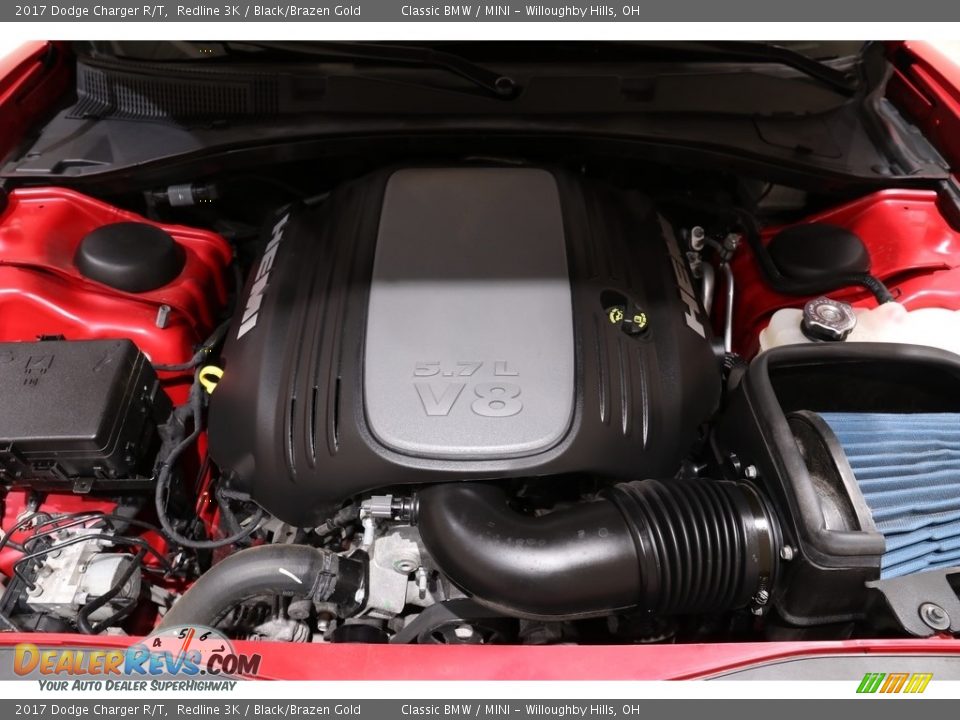 2017 Dodge Charger R/T Redline 3K / Black/Brazen Gold Photo #23
