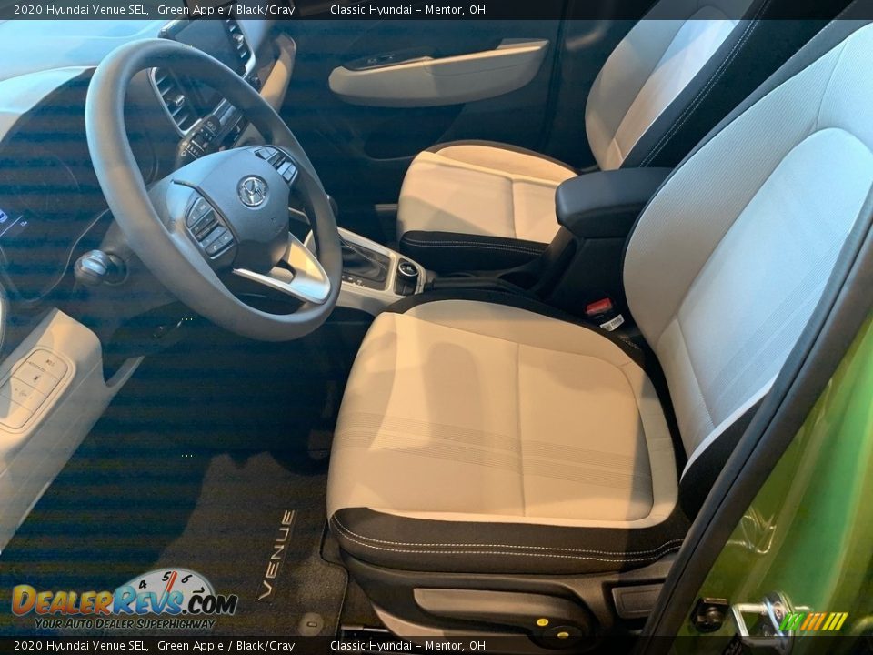 2020 Hyundai Venue SEL Green Apple / Black/Gray Photo #3