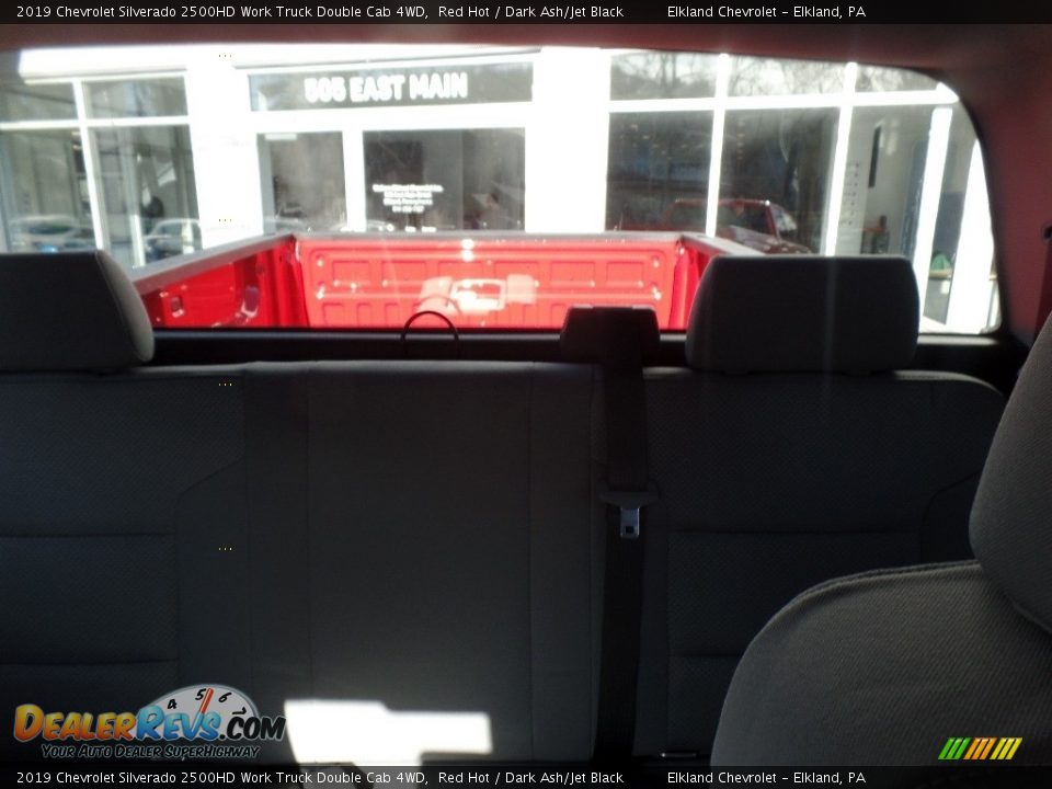 2019 Chevrolet Silverado 2500HD Work Truck Double Cab 4WD Red Hot / Dark Ash/Jet Black Photo #34