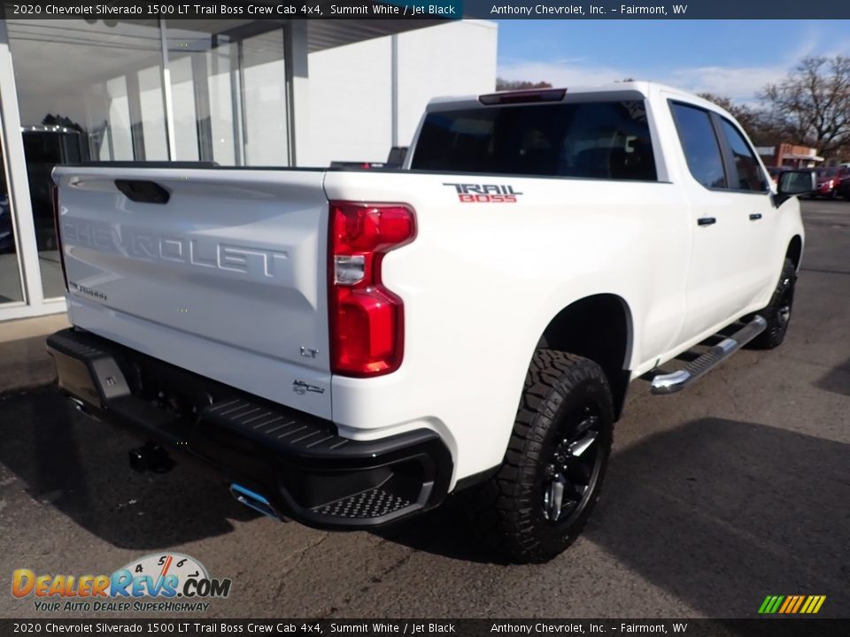 2020 Chevrolet Silverado 1500 LT Trail Boss Crew Cab 4x4 Summit White / Jet Black Photo #3