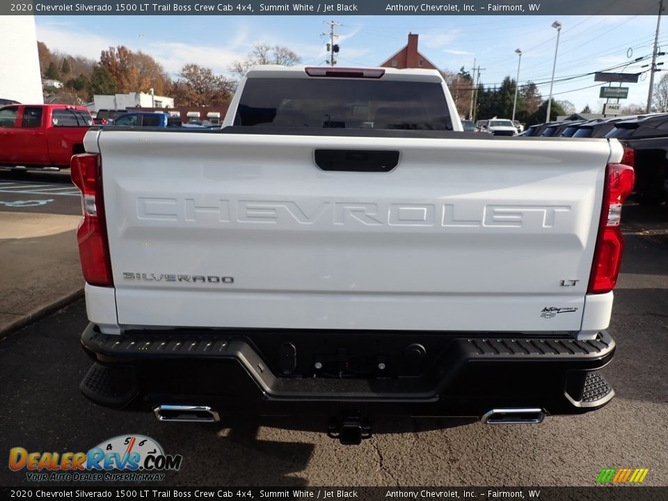 2020 Chevrolet Silverado 1500 LT Trail Boss Crew Cab 4x4 Summit White / Jet Black Photo #4