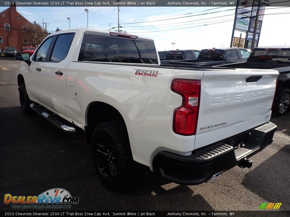 2020 Chevrolet Silverado 1500 LT Trail Boss Crew Cab 4x4 Summit White / Jet Black Photo #5
