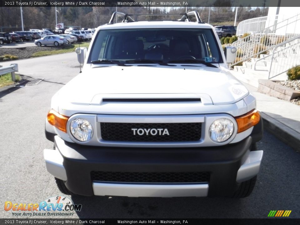2013 Toyota FJ Cruiser Iceberg White / Dark Charcoal Photo #6