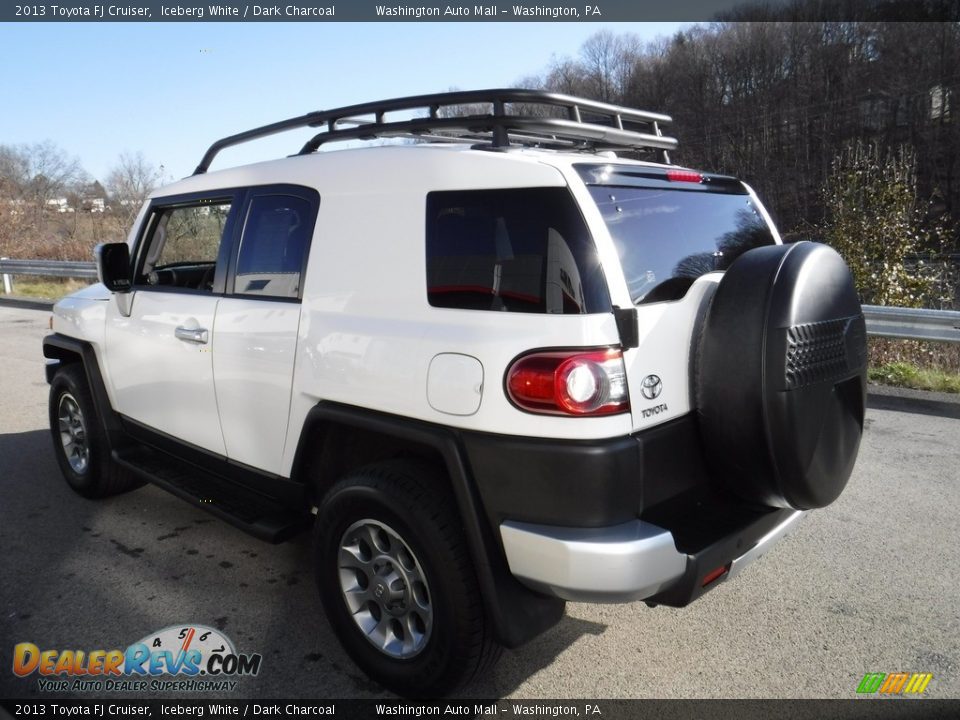 2013 Toyota FJ Cruiser Iceberg White / Dark Charcoal Photo #9