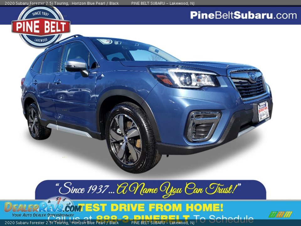 2020 Subaru Forester 2.5i Touring Horizon Blue Pearl / Black Photo #1