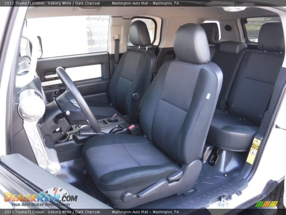 2013 Toyota FJ Cruiser Iceberg White / Dark Charcoal Photo #14