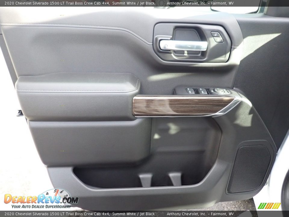 2020 Chevrolet Silverado 1500 LT Trail Boss Crew Cab 4x4 Summit White / Jet Black Photo #13