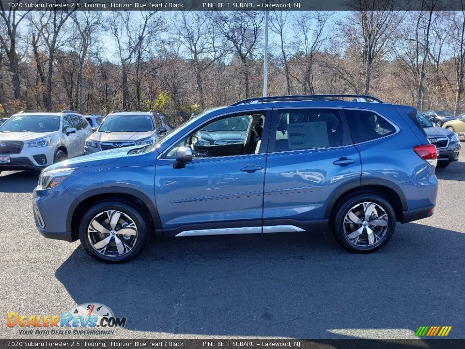 2020 Subaru Forester 2.5i Touring Horizon Blue Pearl / Black Photo #3