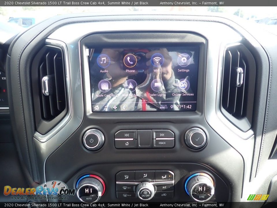 2020 Chevrolet Silverado 1500 LT Trail Boss Crew Cab 4x4 Summit White / Jet Black Photo #15
