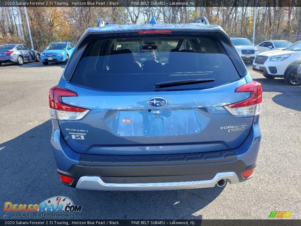 2020 Subaru Forester 2.5i Touring Horizon Blue Pearl / Black Photo #5