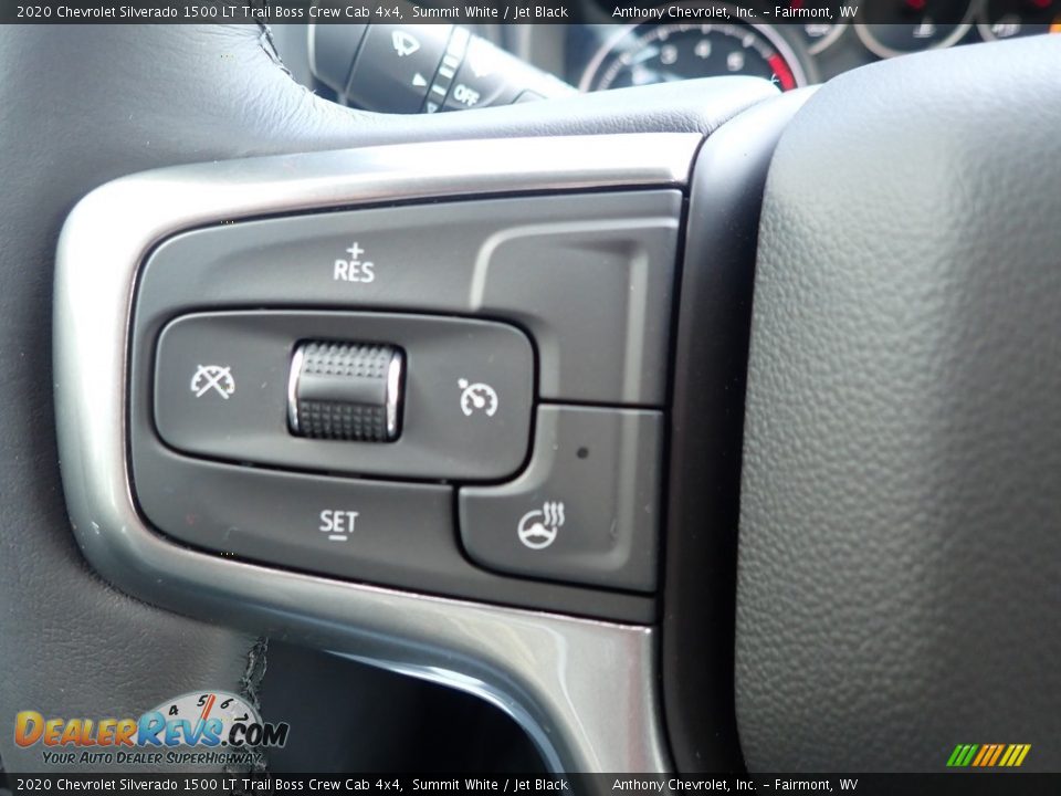 2020 Chevrolet Silverado 1500 LT Trail Boss Crew Cab 4x4 Summit White / Jet Black Photo #18
