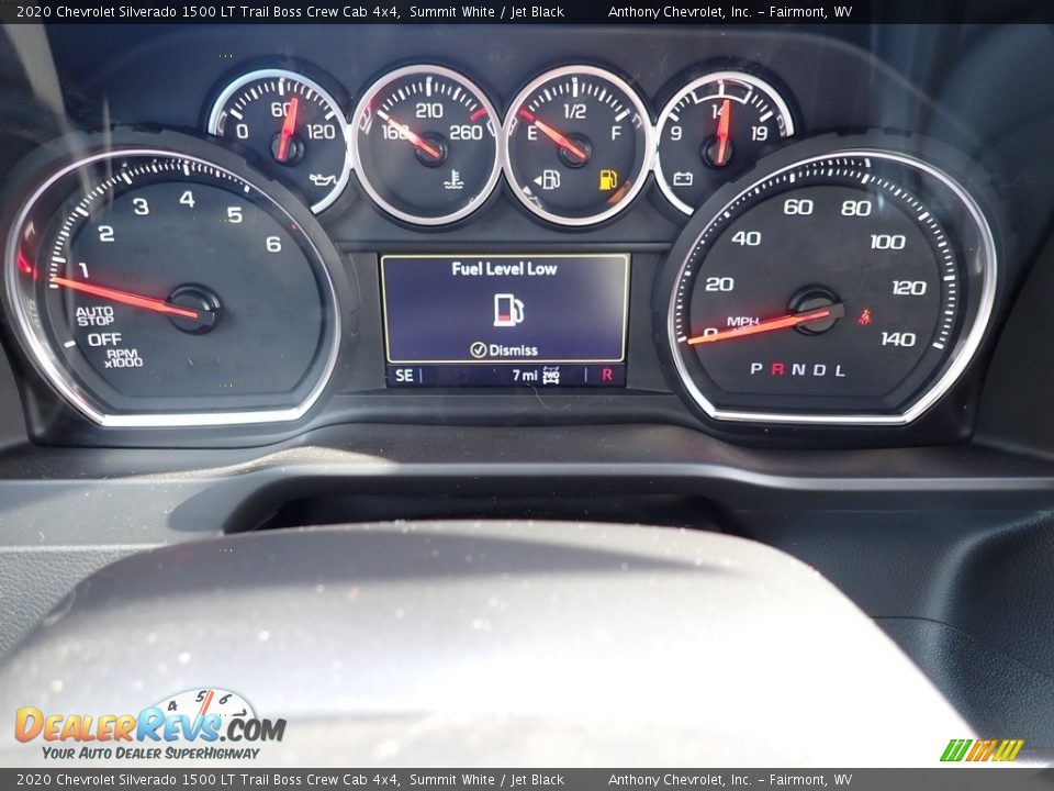 2020 Chevrolet Silverado 1500 LT Trail Boss Crew Cab 4x4 Summit White / Jet Black Photo #19