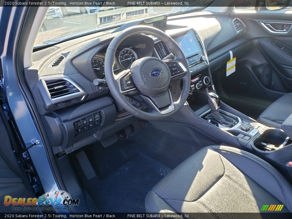 2020 Subaru Forester 2.5i Touring Horizon Blue Pearl / Black Photo #7