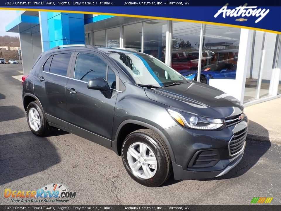 2020 Chevrolet Trax LT AWD Nightfall Gray Metallic / Jet Black Photo #1