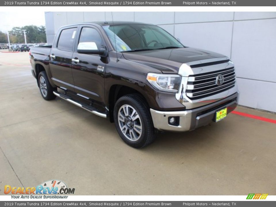 2019 Toyota Tundra 1794 Edition CrewMax 4x4 Smoked Mesquite / 1794 Edition Premium Brown Photo #2