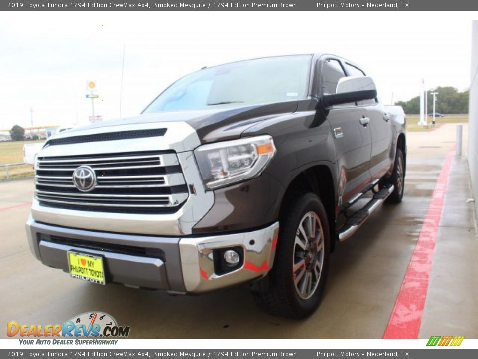 2019 Toyota Tundra 1794 Edition CrewMax 4x4 Smoked Mesquite / 1794 Edition Premium Brown Photo #4