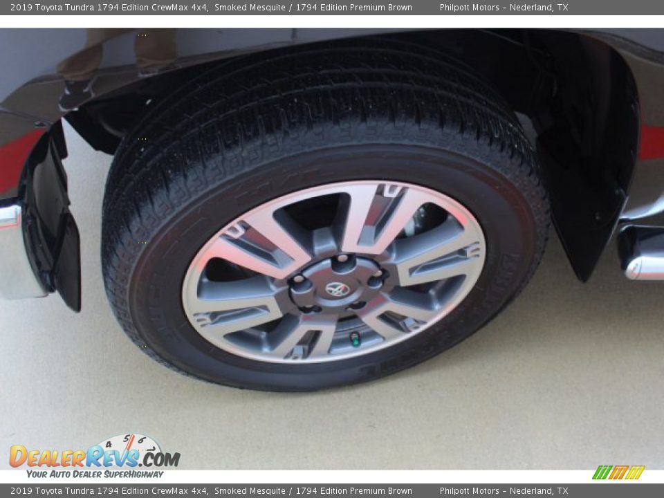 2019 Toyota Tundra 1794 Edition CrewMax 4x4 Smoked Mesquite / 1794 Edition Premium Brown Photo #5