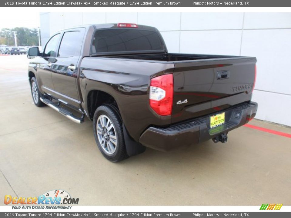 2019 Toyota Tundra 1794 Edition CrewMax 4x4 Smoked Mesquite / 1794 Edition Premium Brown Photo #6